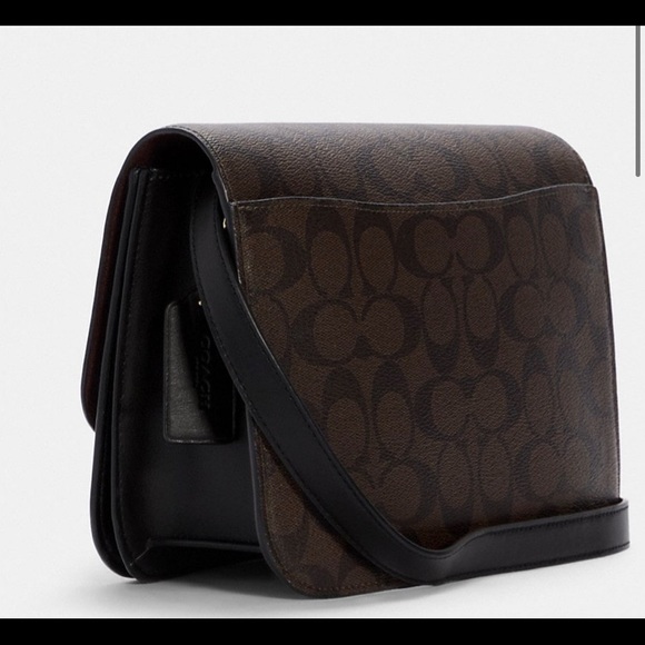 AUTHENTIC COACH FLAP CROSSBODY PURSE - Picture 2 of 4